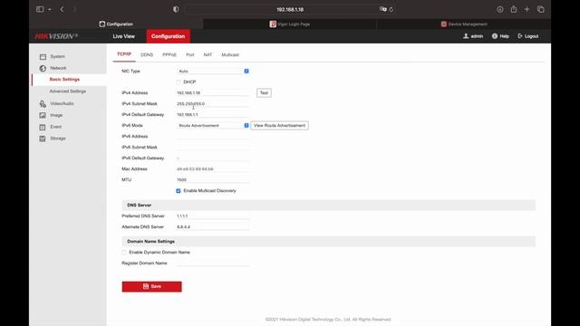 How to configure Hikvision/DVR/NVR AND IP Camera Port Forward. Drytek Router