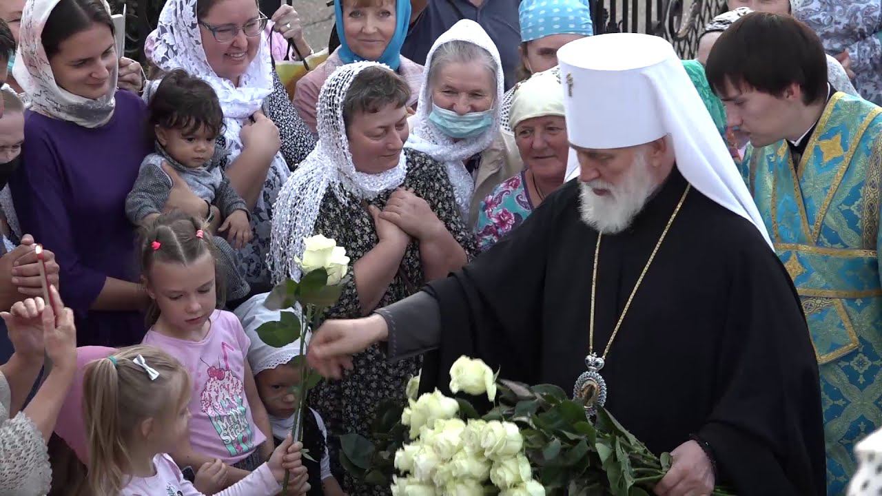 Вечерняя служба накануне престольного праздника Покровского храма г. Краснодара