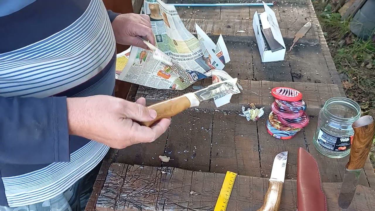 Проверка ножа АУС  10 со на банках