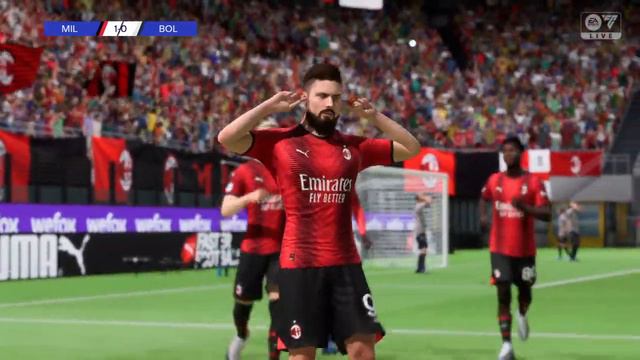 Ac Milan vs Bologna 2-2 Highlights 2024 Serie a | Loftus Cheek DOUBLE | Zirkzee goal vs Ac Milan