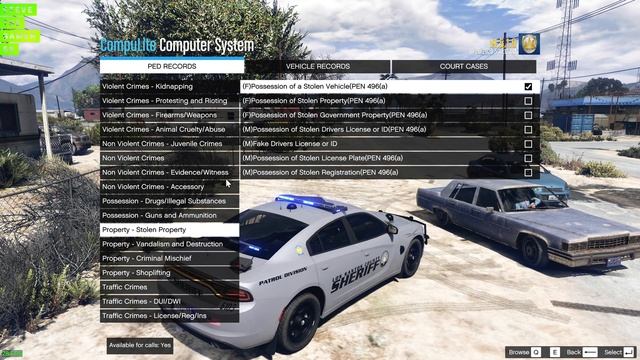LSPDFR SHERIFF MONDAY PATROL!!!| (GTA 5  LSPDFR MOD ROLEPLAY) 4K