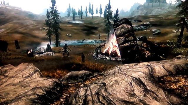 SKYRIM ...farmer gifts his cow to the giant =/