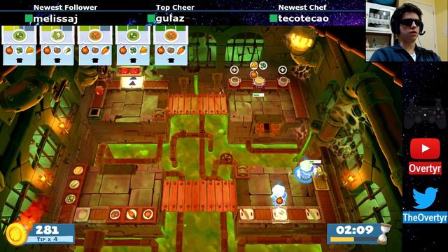 Overcooked 2 - HANGRY HORDE 💀 Level 3-2 - WORLD RECORD -  Solo 4 stars! Score: 657