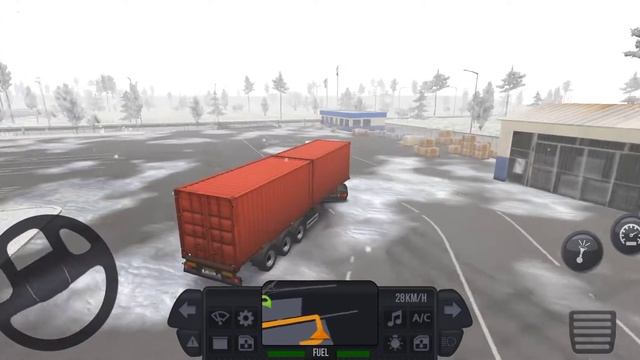 First' job completed in Truck stimulation ultimate Gameplay??