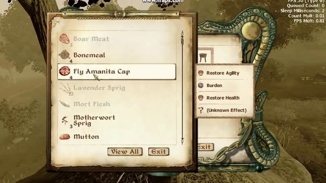 Oblivion - making potions