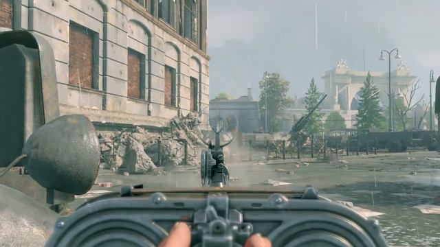 Enlisted | Red army shock trooper take a part of Heavy street fight in Berlin with SMG and MG!