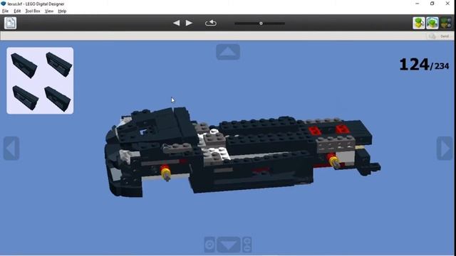 Lego Lexus Car Tutorial (MOC)