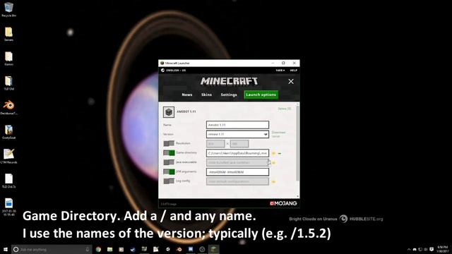 How to run old Minecraft Versions - No deleting options.txt