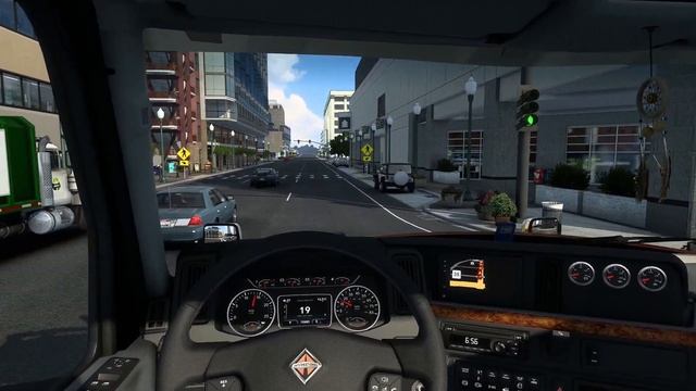 Working trip / Рабочая поездка.#AmericanTruckSimulator#ATS