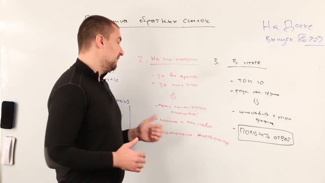 Динамика обратных ссылок - На Доске - выпуск № 209