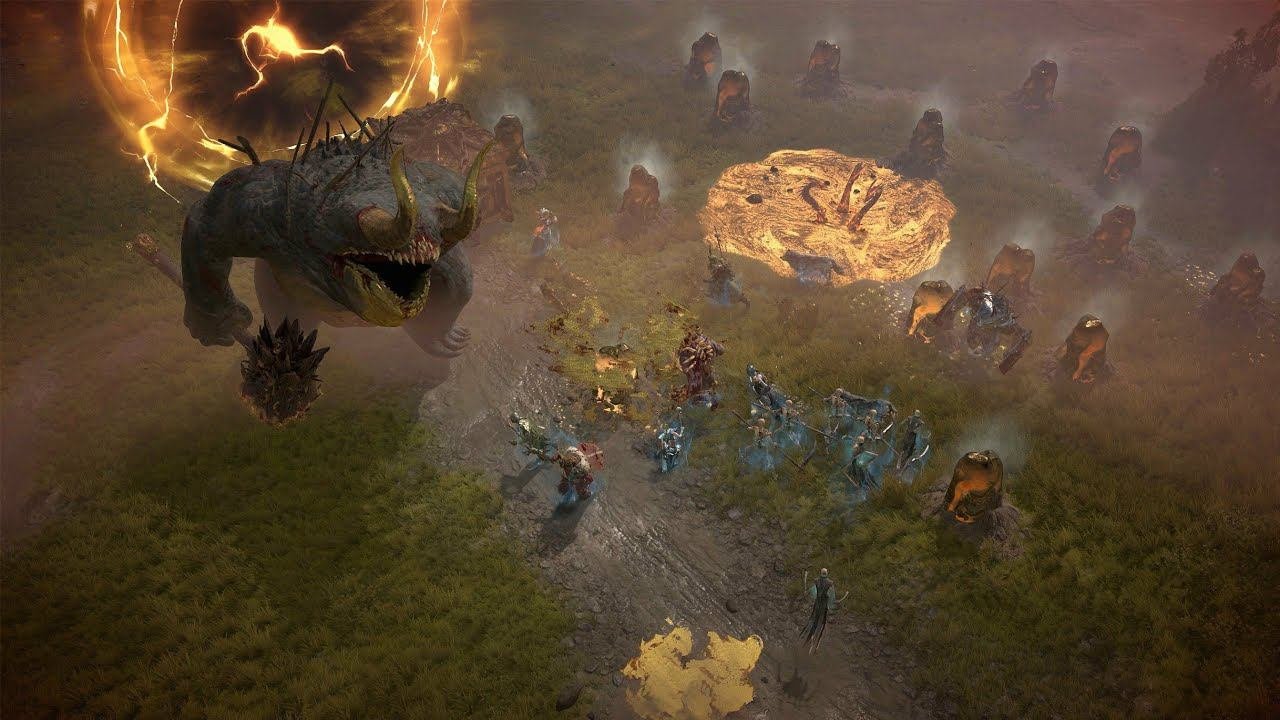 Diablo IV_Пещеры,открыть ворота колыбель , Лилит