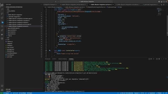 Rest API with NestJSNodeJS and Stable Diffusion AI