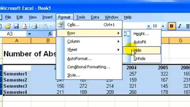 How To Use Microsoft Excel : Creating Rows, Columns & Borders: Part 1