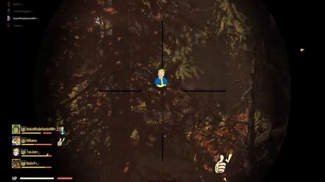 Fallout 76 Weird bug allows me to see players by emote icon