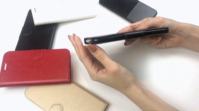 Обзор на Чехол книжка с визитницей Red Line Flip Book