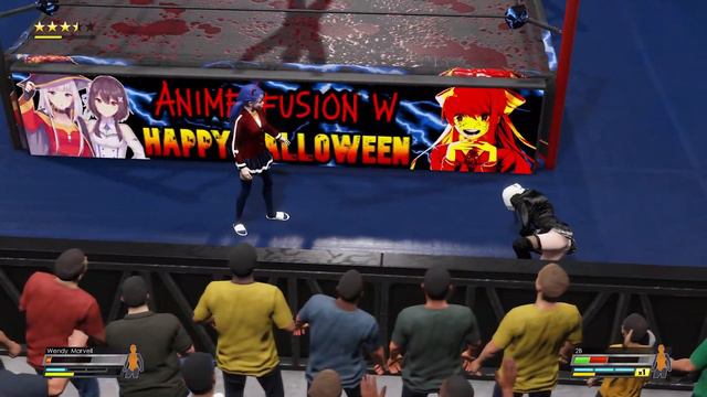 Wendy Marvell VS 2B | WWE 2K22 | ANIME | Fairy Tail VS Nier Automata