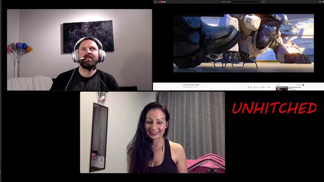 Unhitched Reactions - Overwatch Cinematic Trailer - FIRST REACTION!