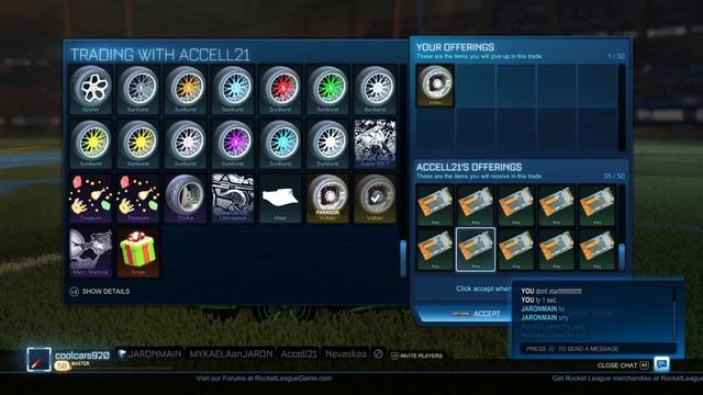 INSANE TRADES #1 (WHITE ZOMBAS, PURPLE VOLTAIC, AND MORE!)