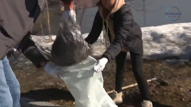 Субботник в Салехарде