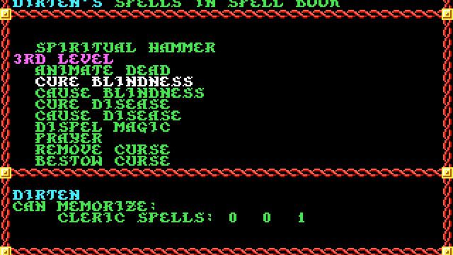 Pool of Radiance (MS-DOS) - Часть 4 из 6, 1988, AD&D, SSI (tandy sound)
