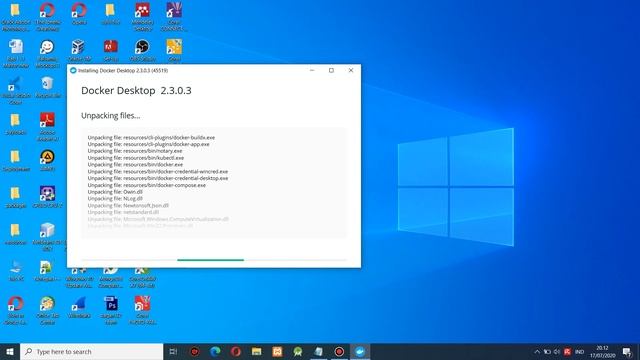 Install docker pada os windows 10