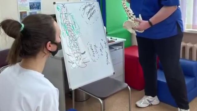Школа здоровья «Здоровый позвоночник» (ДГП №49) ч.2