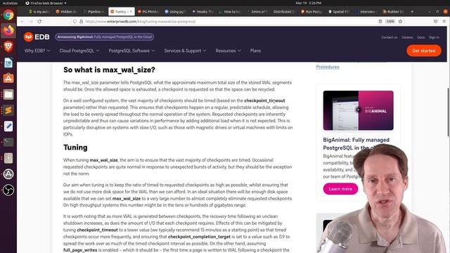 Scaling Postgres Episode 207 Autovacuum, Duplicate Key Violations, Pipelining, Tuning max_wal_size