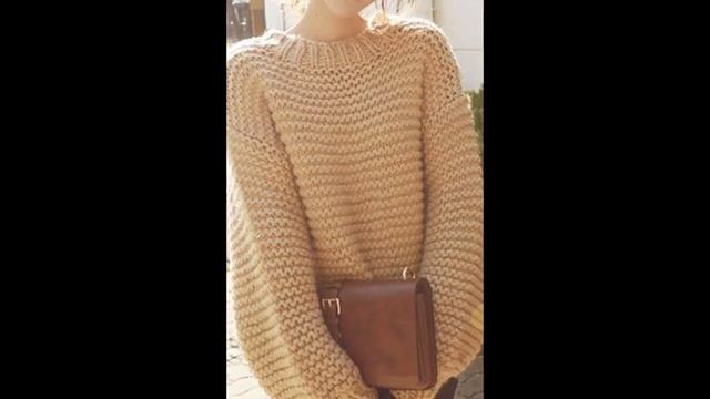 Оригинальный Свитер Спицами - 2019 / Original Sweater Knitting