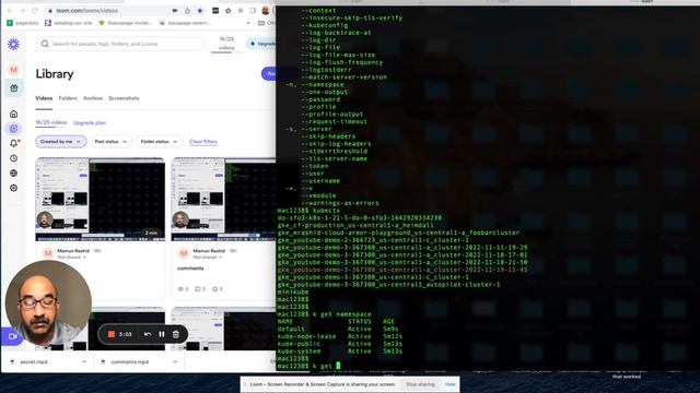 Kubernetes LAB 23: Using kubectl options command to see the options that applies to all commands