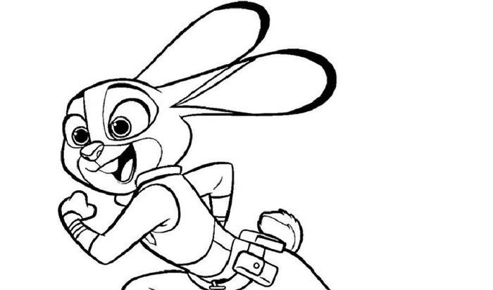 Drawing Judy Hopps #1 from Zootopia