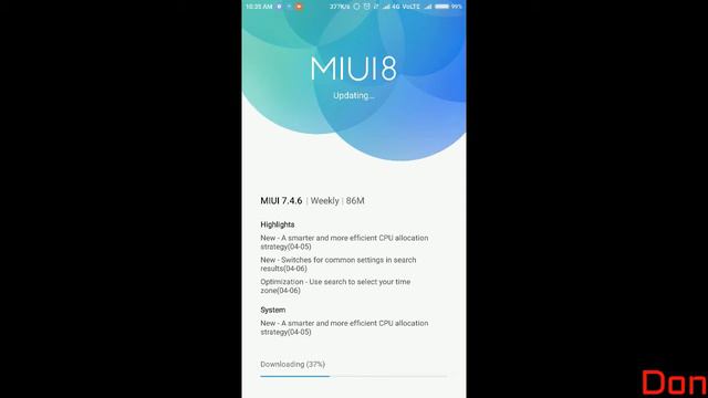 MIUI 8 .7.4.6 Weekly Beta ROM Update