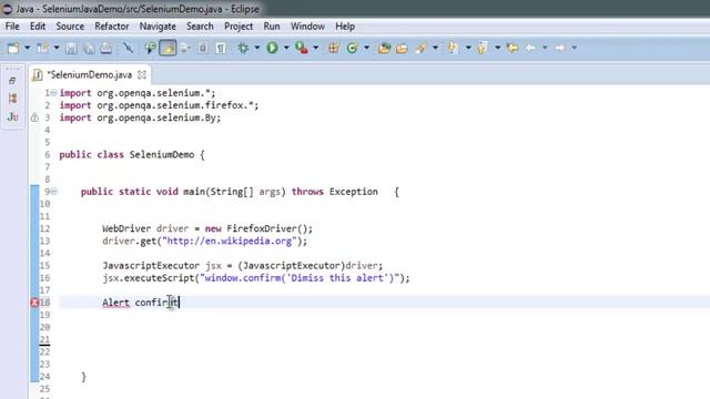 Get Popup Window Text using Selenium Java
