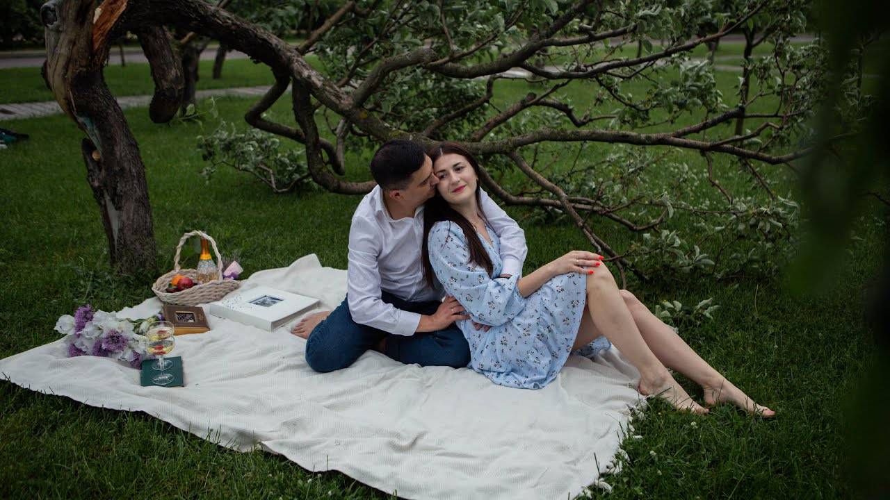 Love story в саду