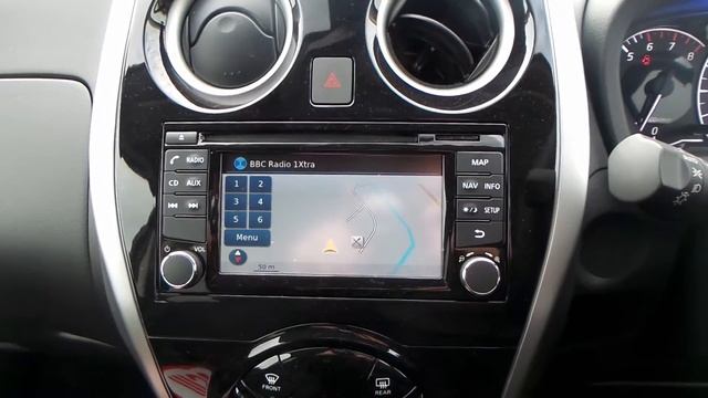 YC66ULM - Nissan Note 1.2 Acenta Premium 5dr in Black - Delivery Miles