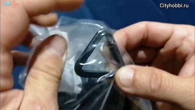 Фурнитура сумочная пластик TC31   Рамка-треугольник   "Gamma"   1 " ( 25 мм)  100 шт. - черный