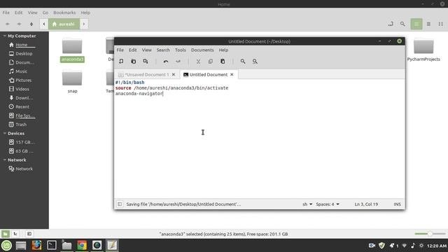 Missing Anaconda icon in Menu after installation Create Desktop file for Anaconda Linux