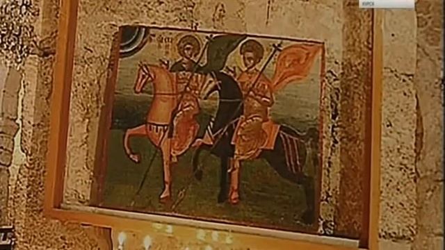 Курские иконописцы передали икону для древнего сирийского монастыря