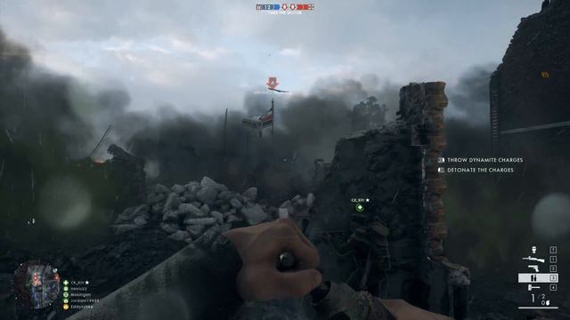 Battlefield 1 Airship / Zeppeling crashing into the ground | 4K Ultra settings 2160@48 PC