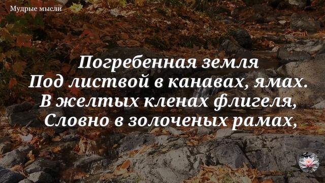Борис Пастернак "Золотая Осень" | Стихи про Осень