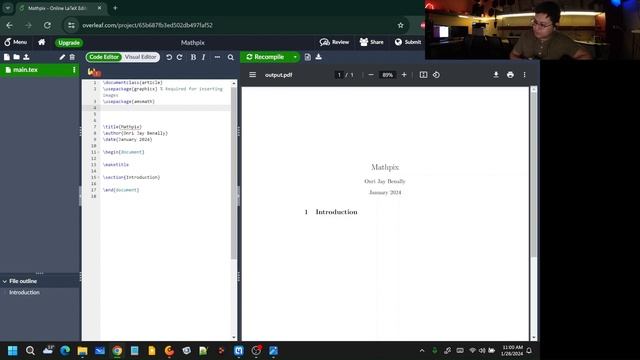 Mathpix Demo by Onri