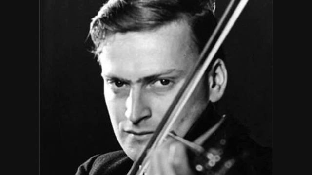 Menuhin plays Schumann Violin Concerto 3rd mvt