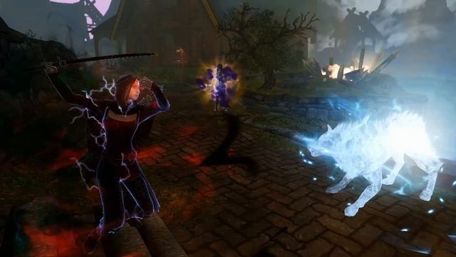 Skyrim Battles - Valerica, Serana, Lydia, & Frea -Vs- The Wolf Queen Potema [Legendary Settings]