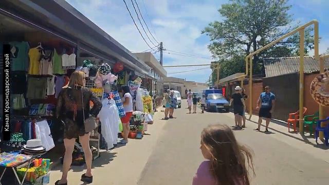 Краснодарский край (Джубга) Прогулка к центральному пляжу (12.06.2021 Сезон открыт)