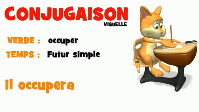 FRENCH VERB = occuper = Futur simple