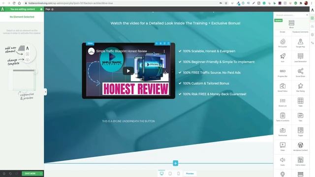 How to Update an existing Lead Capture page using Thrive Architect