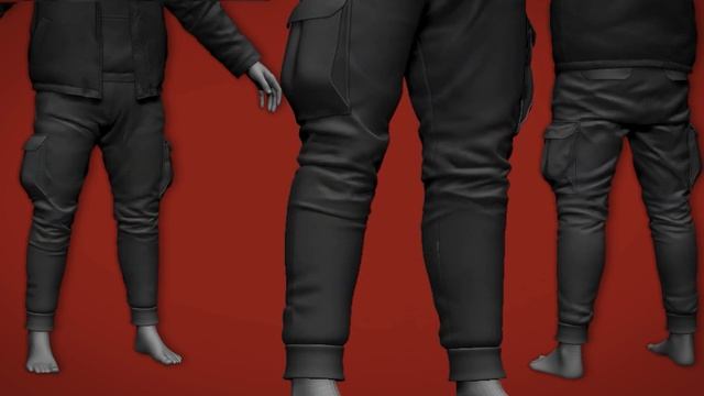 Timelapse & Talk | Trousers | Zbrush