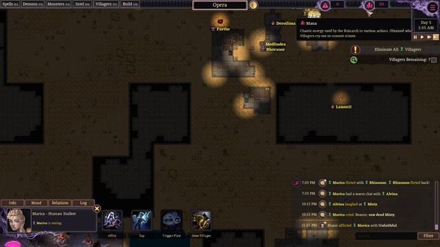 Evil God Overlord Colony Simulation Game  RUINARCH Gameplay  ALPHA