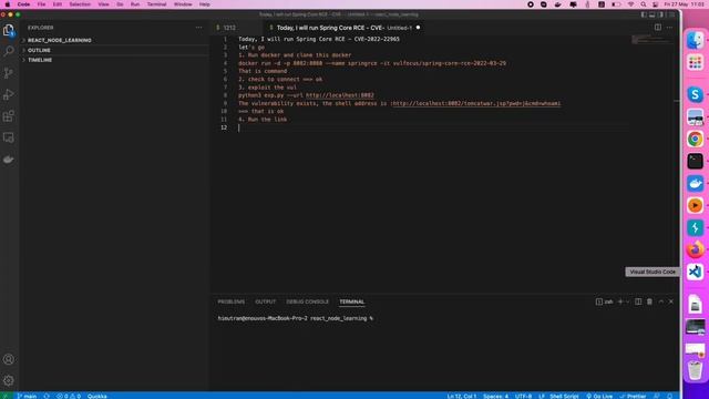 [CVE - 01]Exploit the vul Spring Core RCE - CVE-2022-22965