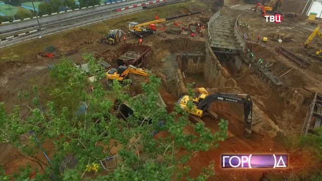 Город Новостей.   Рязанский Проспект - МКАД (новая эстакада)
