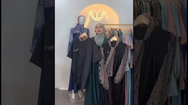 3 Model Baju Gamis Kekinian